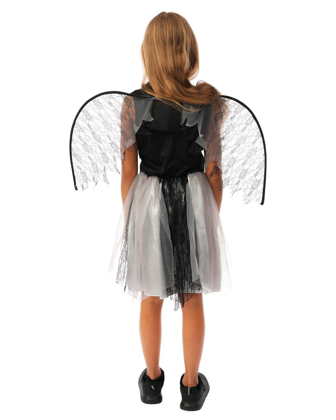green emerald velvet dress Black Fallen Angel Costume for Women – Redstar Fancy Dress main image 0