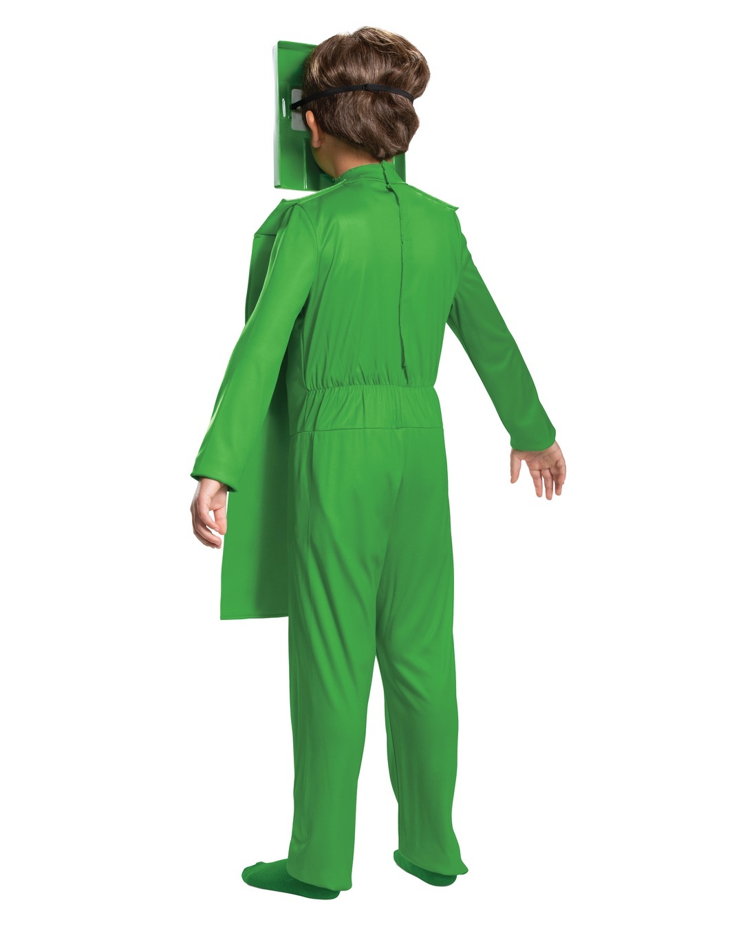 Costume Creeper Minecraft Officiel Pour Enfant – Déguisement Avec Masque, Parfait Pour Halloween, Anniversaire Et Journée Du Livre