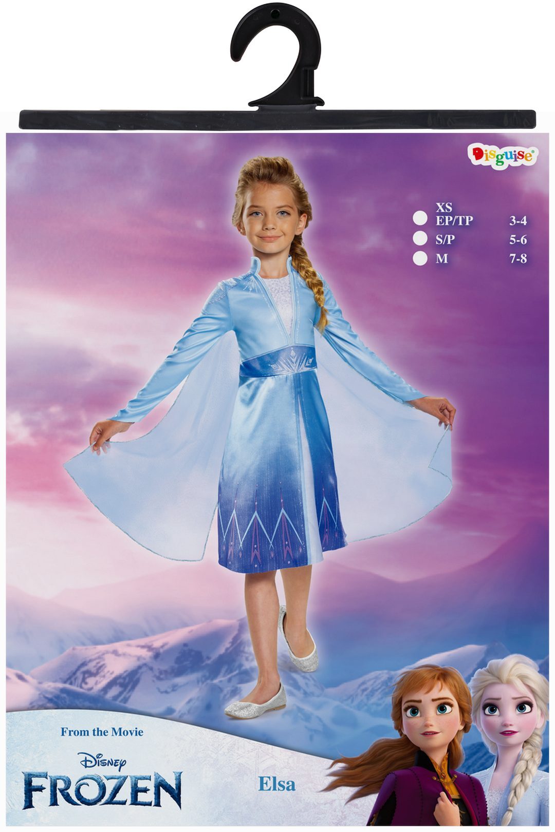white christmas dresses Posh Peanut Girl's Disney Frozen Elsa Tulle Dress in Blue, 5 Toddler-6 Toddler, Viscose from Bamboo main image 1