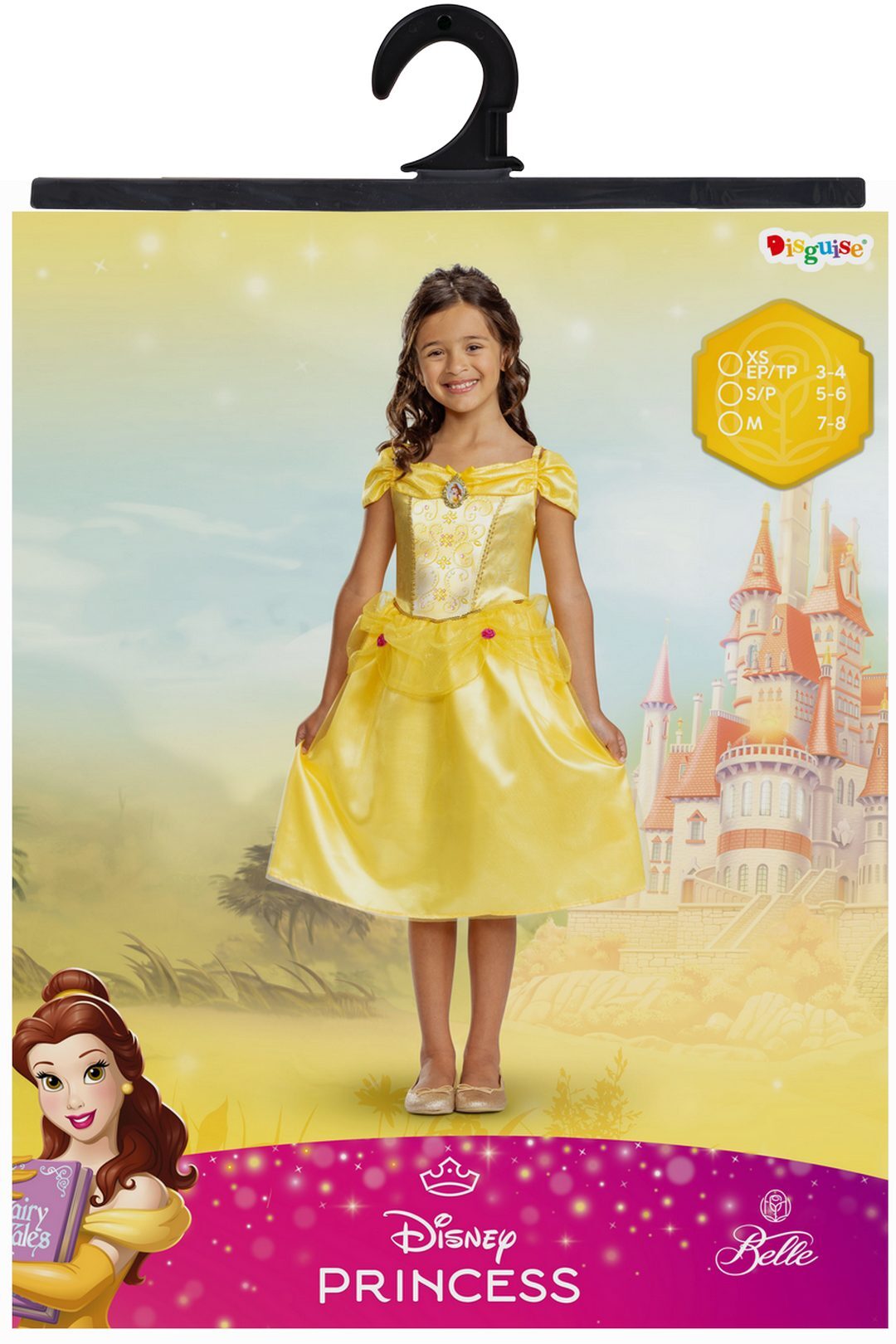 Disney Princess - Belle costume - Classic - kids - 3/4 years