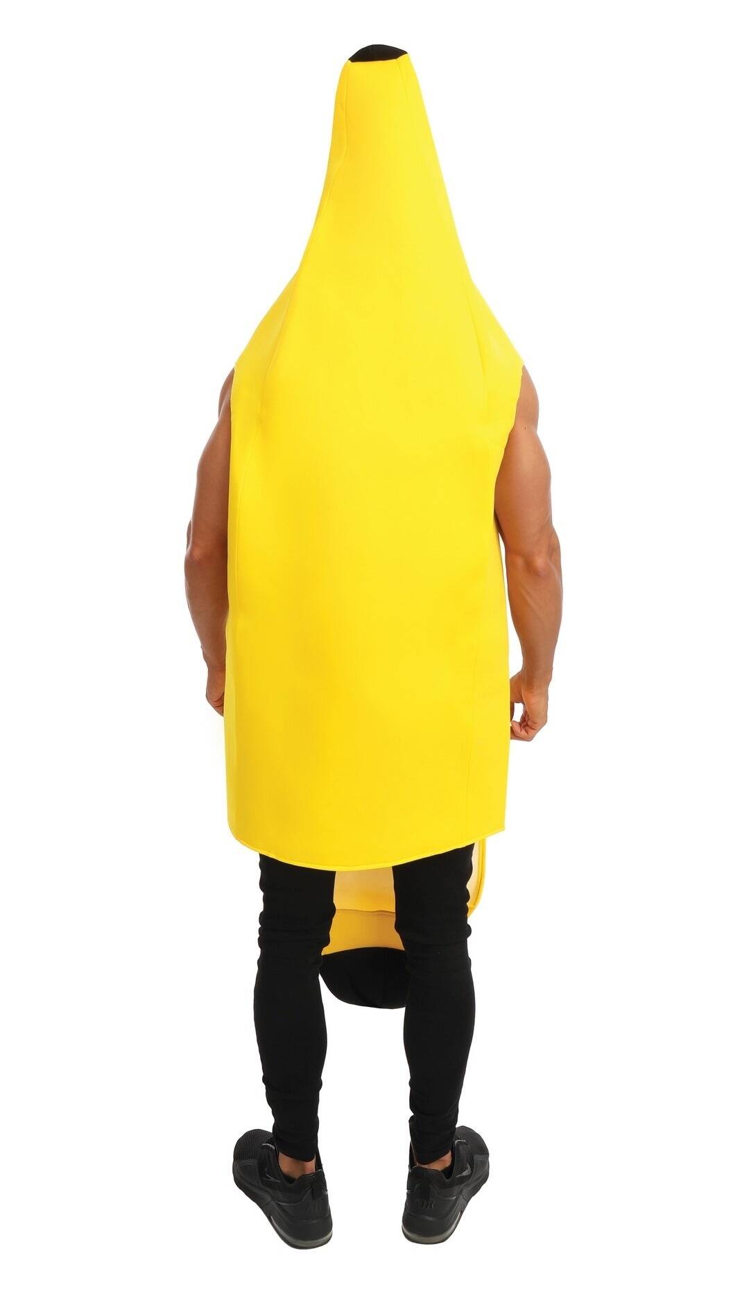 AYNKH Costume De Banane Adulte Et Enfant – Déguisement Léger Pour Halloween – Unisexe Taille Unique 110-175 Cm