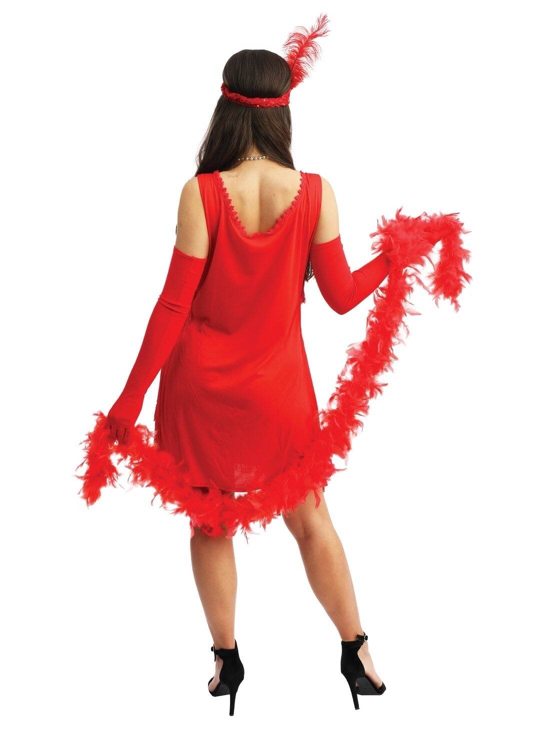 red charleston dress The Charleston Swing Dress S