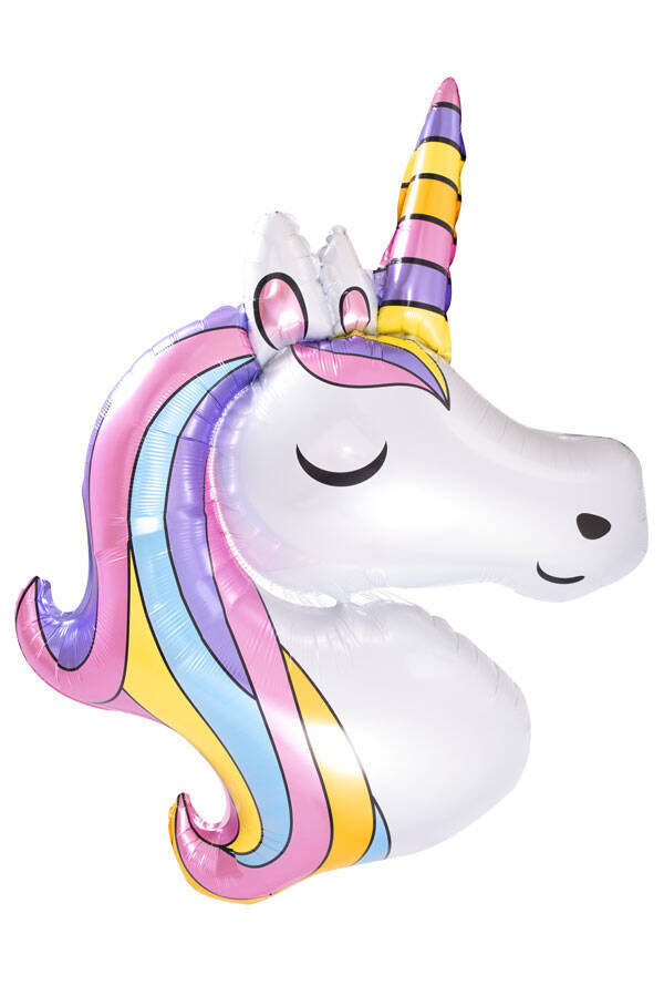 Ballon alu licorne