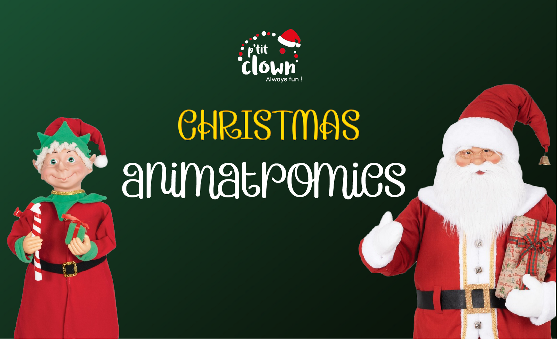 Christmas animatromics