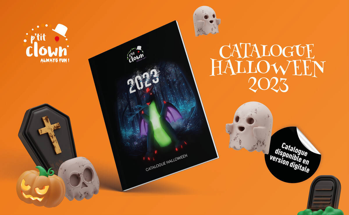 Discover the Halloween 2023 catalog News P tit clown