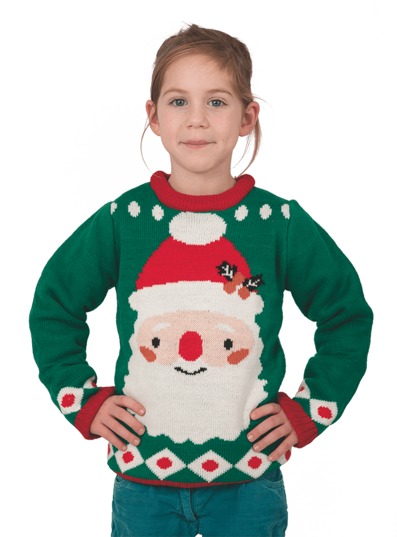 Pull enfant de Noël