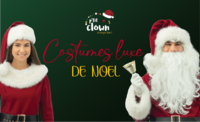 Nos costumes luxe de Noël, parfaits pour vos animations !